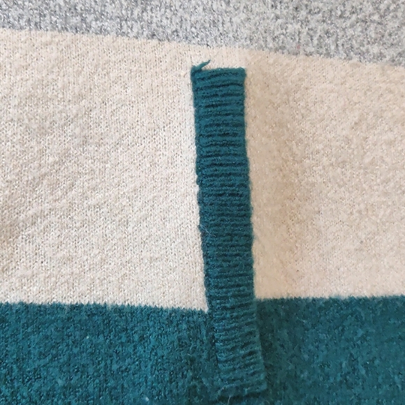 Caslon Wool Blend Oversized Poncho Sweater - Picture 6 of 7